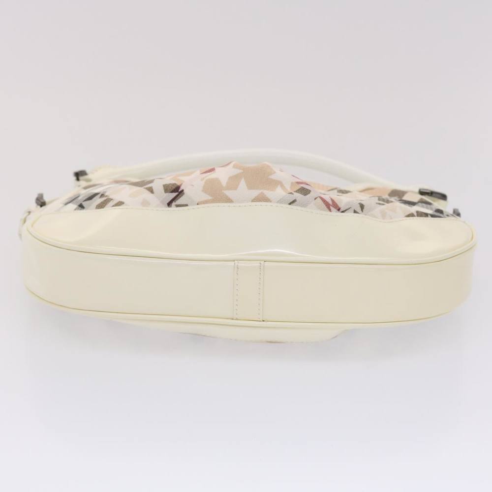 BURBERRY Nova Check Shoulder Bag PVC Leather Beige Auth yk7693B - Picture 5 of 16